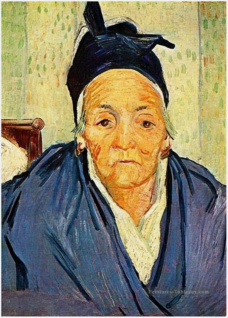 Une vieille femme d’Arles Vincent van Gogh Peintures à l'huile